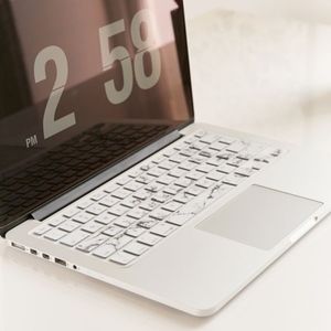 Urban Outfitters White Marble Keyboard Case
